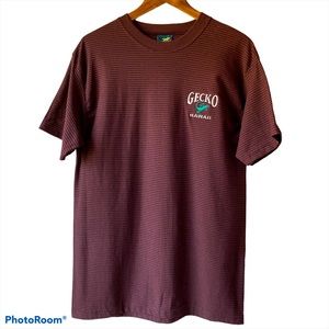 Gecko Hawaii Vintage Tee Shirt Size Large